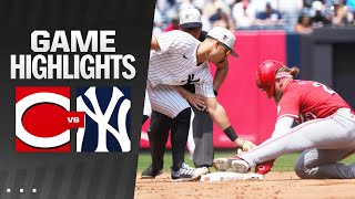 Reds vs Yankees Game Highlights 7424  MLB Highlights [upl. by Dasya713]