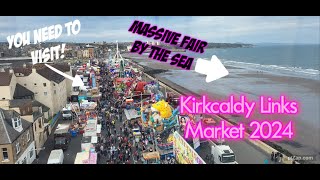 Kirkcaldy Links Market Funfair Vlog 2024 [upl. by Evers886]