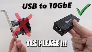 A USB to 10GbE Adapter  YES PLEASE Review [upl. by Earised]