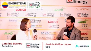 Energyear Colombia 2024  Entrevista a Andrés Felipe López de Alurack [upl. by Yrtnej]