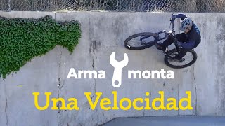 Bicis de montaña de una velocidad diversión loca  Construye y pedalea [upl. by Madian]