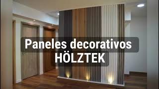 Conoce los paneles decorativos Hölztek [upl. by Maddock]