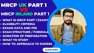 MRCP UK PART 1 VS MRCP IRELAND PART 1 MRCP PART 1 TIPS MRCP2023 [upl. by Akerdna]