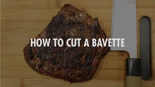 How to Cut a Bavette [upl. by Breban168]