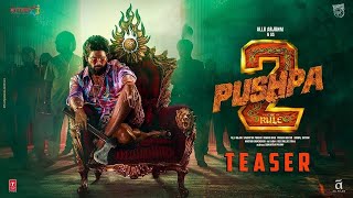 Pushpa 2  The Rule Trailer  Allu Arjun  Rashmika Mandanna  Fahadh Faasil  Pushpa 2 Teaser [upl. by Priscella613]