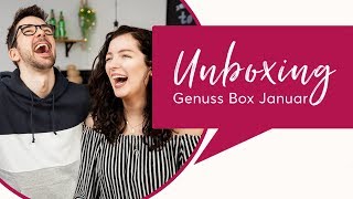 brandnooz Genuss Box Januar UNBOXING mit Silvi Carlsson und Tommy Toalingling [upl. by Anivram891]