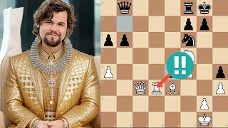 Magnus Carlsen Defeats a Top 3037 Elo Player with Ease [upl. by Llered747]