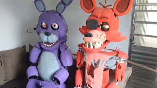 BONNIE E FOXY FNAF ROBÓTICA FIVE NIGHTS AT FREDDYS [upl. by Seessel]