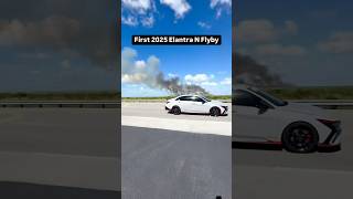 First 2025 Elantra N 180MPh Flyby [upl. by Atinniuq]