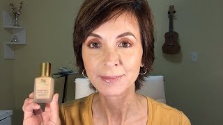 MY MATURE SKIN GRWM ESTEE LAUDER DOUBLE WEAR STAY IN PLACE MAKEUP [upl. by Durkin]