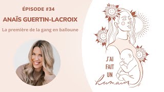 Jai fait un humain  Anaïs GuertinLacroix maternité naissance grossesse famille maman [upl. by Abehs]