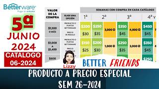 SEM 262024 PROD A PRECIO ESPECIAL DE BETTERWARE [upl. by Anedal]