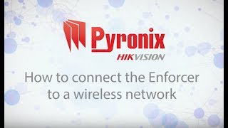 How to connect the Enforcer to a wireless network [upl. by Pepillo]