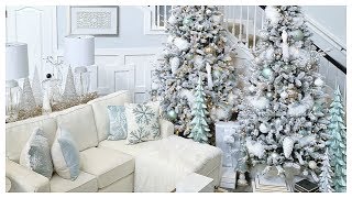 Christmas Home Tour Series  How To Decorate Your Christmas Tree [upl. by Vedi]