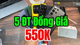 5 ĐT Samsung Đồng Giá 550K  S21 Ultra  Note 20 Ultra  A920  A8 Plus  S8 Plus  A6 [upl. by Drolet]