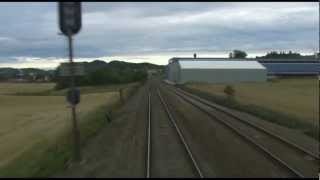 Cab Ride on Nordland line railway fall 01 [upl. by Soiritos3]