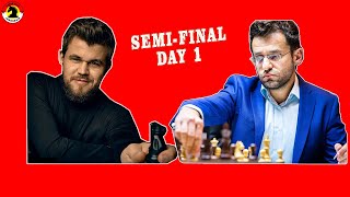 SELALU SENGIT 🔥 Magnus Carlsen Vs Levon Aronian  Semifinal Day 1 Goldmoney Asian Rapid 2021 [upl. by Ogu]