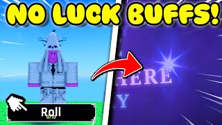 ROLLING CHROMATIC GENESIS With NO LUCK BUFFS in ERA 9 of ROBLOX SOLS RNG [upl. by Nomsed]