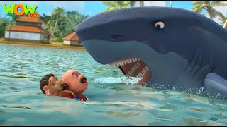 Dolphins In Danger  Motu Patlu New  S13  Cartoons For Kids  spot [upl. by Gunner]