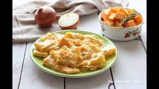 Paccheri con crema di zucca🎃 Ricetta facile e gustosa [upl. by Lzeil]