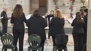 Musica Sacra al Cimitero di Piano di Sorrento pensando ai nostri Morti una preghiera [upl. by Bove863]