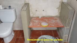 LAVABO rustico COMO HACER🚽🧻🚿 [upl. by Alyt]