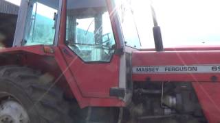 A tour of our old Massey Ferguson 690 tractor [upl. by Cohby493]