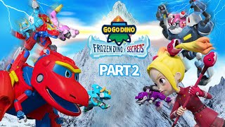 ❄️GoGo Dino Frozen Dinos Secrets❄️ Pt2 Super Dino Unveils Frozen Dinos Secret  Dinosaur for Kids [upl. by Ahsatak]