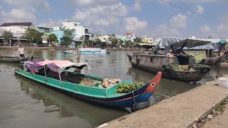 floating market Ca Mau Viet Nam [upl. by Ahsan309]