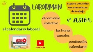 el control horario y el calendario laboral [upl. by Atteragram]