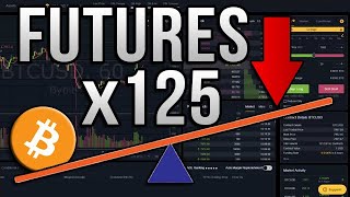 Trader le Bitcoin avec du levier x125 Tutoriel Bitget [upl. by Natsuj998]