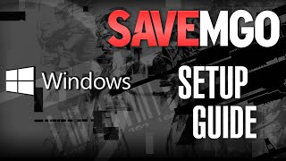 SaveMGO PC Setup Guide formerly known as MGO2PC [upl. by Glorianna]