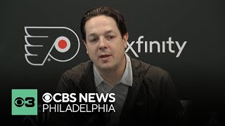 Danny Briere talks Jett Luchanko Matvei Michkov and Philadelphia Flyers roster [upl. by Annoyed]