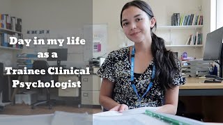 Day in the Life of a Trainee Clinical Psychologist  admin day [upl. by Eulalie]