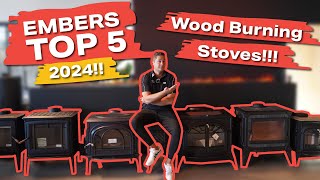 Top Five Best Wood Burning Stoves of 2024  EPA 30 Tax Credit Eligible [upl. by Benji]