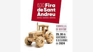 Fira de Sant Andreu 2024 Viu la tradició més viva de Torroella de Montgrí [upl. by Suoirtemed]