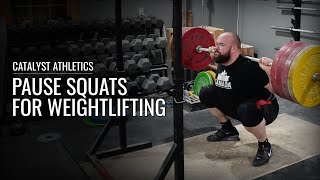 Pause Squats for Olympic Weightlifting [upl. by Abil]