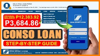 PAANO MAG APPLY NG LOAN CONDONATION SA SSS ONLINE [upl. by Nich]