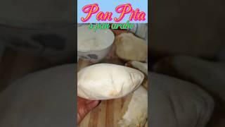 Sabías que con solo 5 ingredientes puedes hacer un pan pita o pan arabe panpita panarabe [upl. by Ennairam]