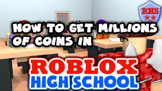 HOW TO GET UNLIMITED COINS ON RHS Roblox [upl. by Kristien]