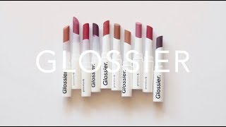 Glossier Generation G  Lipstick Review and Collection [upl. by Kiona442]