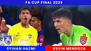 SYIHAN Hazmi vs KEVIN Mendoza  JOHOR Darul Takzim vs Kuala Lumpur City FC KL City FC [upl. by Strohben]