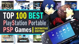 Top 100 Best PSP Games  2024 Edition [upl. by Eivi]