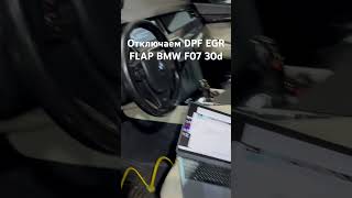 Отключаем DPF EGR FLAP BMW F07 30d bmwrepair bmwtuning chiptuning [upl. by Rehpotirhc]