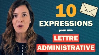 10 expressions mal utilisées dans une lettre administrative françaisfacile lettreadministrative [upl. by Vern]