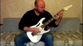 Ibanez Jem v7 WH  POD HD 500 Metallica intro cover [upl. by Papotto638]