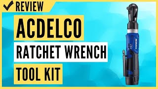 ACDelco ARW1209P G12 Series 12V Liion Cordless 38” 45 ftlbs Ratchet Wrench Tool Kit Review [upl. by Latsyrhk]