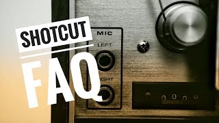 Shotcut  FAQ  Häufig gestellte Fragen [upl. by Lrak]