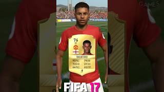 Marcus Rashford FIFA evolution 1724 shorts eafc24 fc24 fifa rashford manutd england [upl. by Lipkin29]