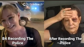 Fort Worth Ofc Matthew Krueger Assaults A Female AuditorCopwatcher For Recording Them [upl. by Ivie]